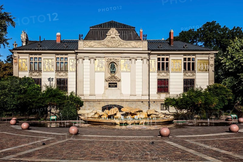 Art Palace on Szczepanski Square, 1898, by Franciszek Maczynski in secession style, Krakow, Poland