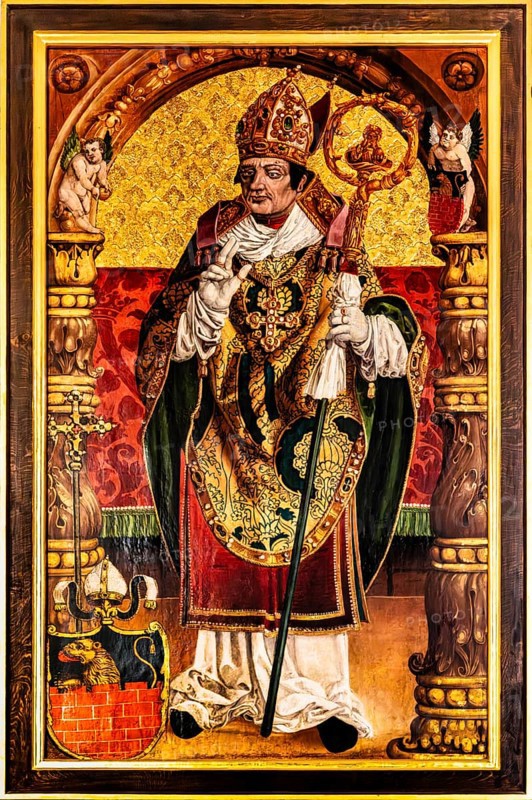 Gallery of Bishops of Krakow, Cloister, Franciscan Church, 1249, Krakow, Poland