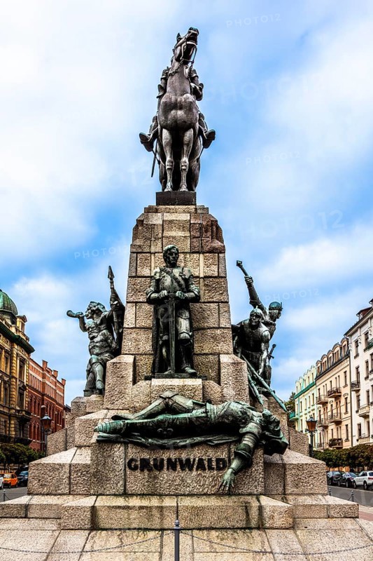 Grunwald Memorial, 1910, Krakow, Poland