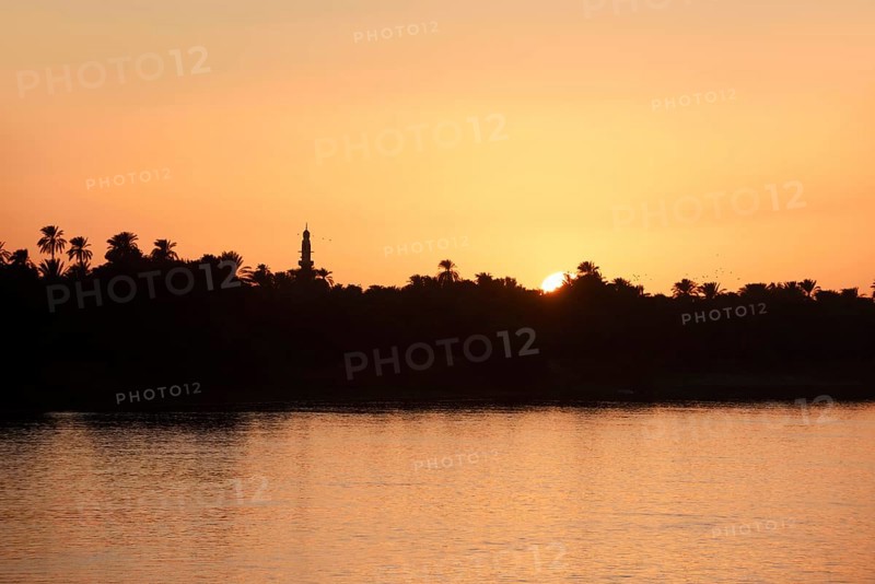 Sunset on the Nile, Kom Ombo, Egypt