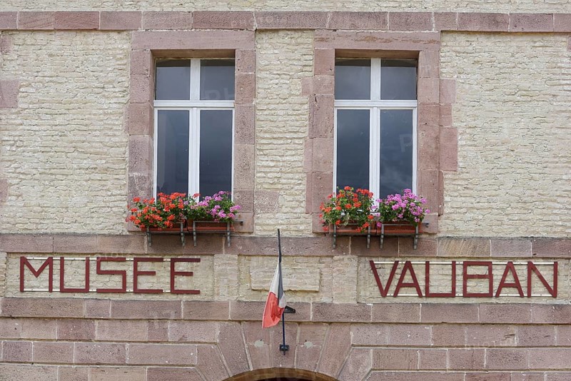 Vauban Museum in the Belfort Gate of the Fortress, UNESCO World Heritage Site, Vauban Fortifications, Neuf-Brisach, Haut-Rhin Department, Alsace, France