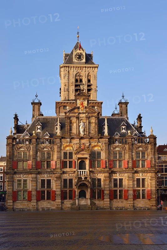 Stadhuis or Town Hall, Delft, South Holland, Netherlands