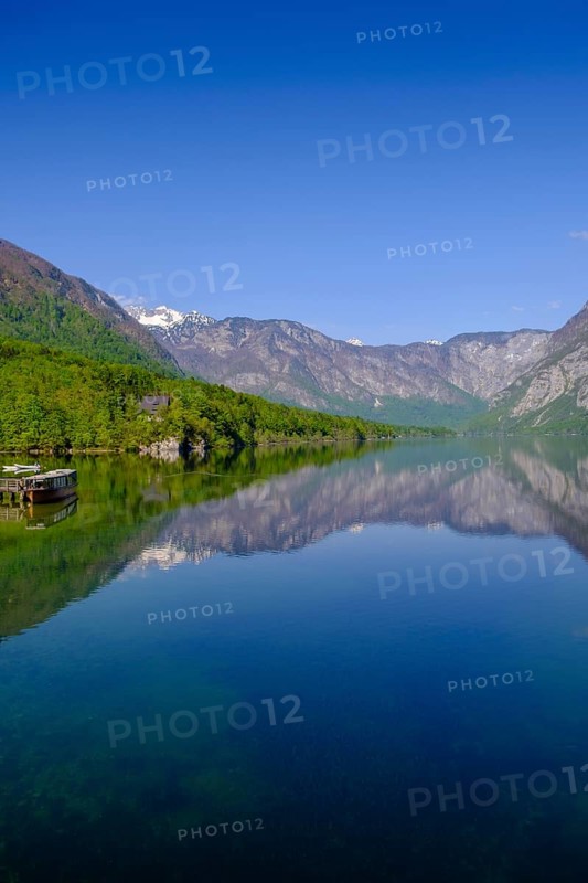 Bohinjsko jezero, Lake Bohinj, Upper Carniola, Slovenia
