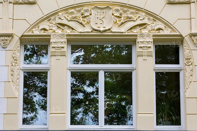 Villa on Kaßbergstraße 26, Art Nouveau villas and Wilhelminian era buildings on Kaßberg, Chemnitz, Saxony, Germany