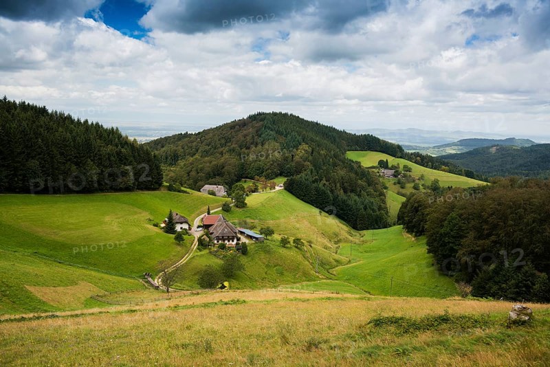 Farmhouse, Hexental, near Freiburg im Breisgau, Black Forest, Baden-Württemberg, Germany