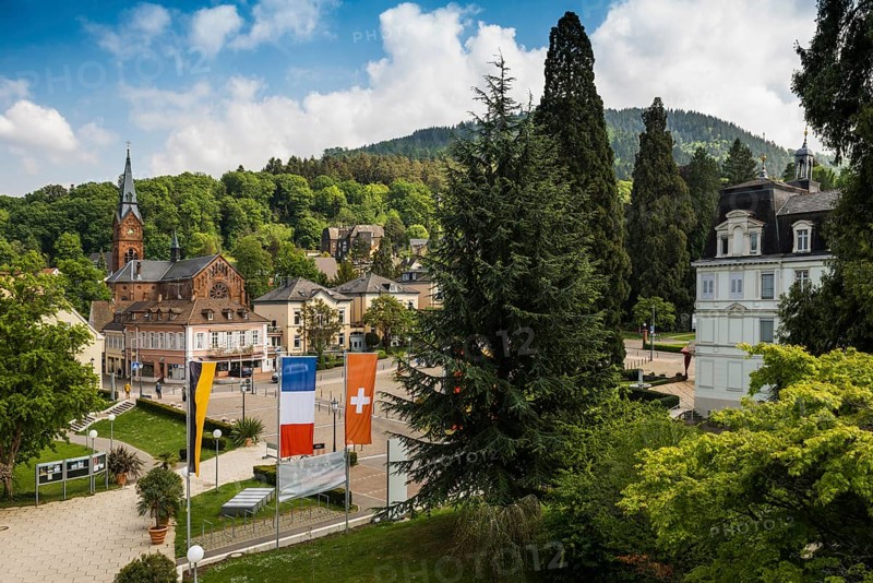 Badenweiler, Markgräflerland, Black Forest, Baden-Württemberg, Germany