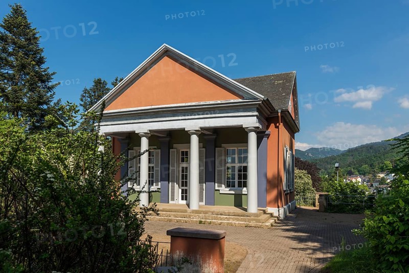 Lustschlösschen Belvedere, Badenweiler, Markgräflerland, Black Forest, Baden-Württemberg, Germany