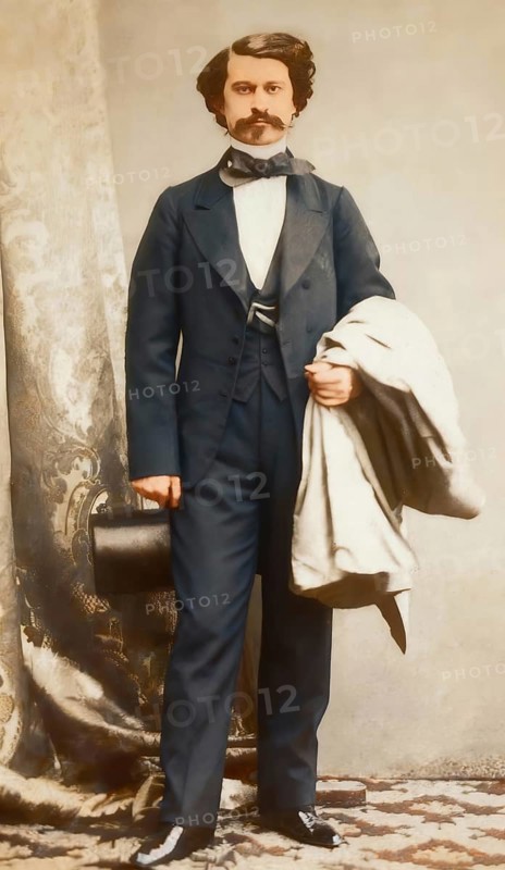 Johann Baptist Strauss II, 1825 – 1899, Austrian composer and violinist, 1879, digitally edited