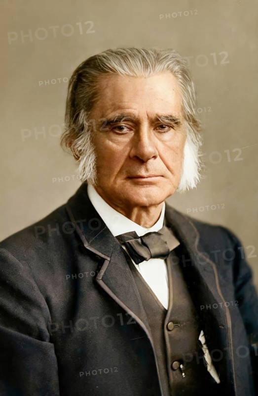 Thomas Henry Huxley, 1825 – 1895, English biologist and anthropologist, specialized in comparative anatomy, digitally edited