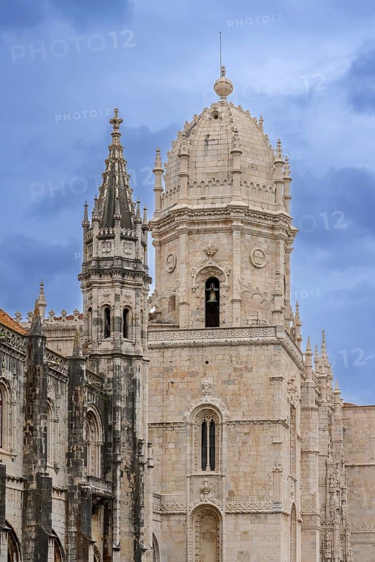 15th century Hieronymites Monastery / Mosteiro dos Jerónimos in Manueline style in Santa Maria de Belém, Lisbon / Lisboa, Portugal
