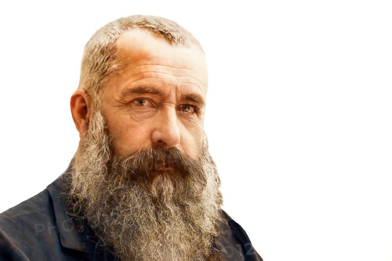 Claude Monet, 1840 – 1926, French painter and founder of Impressionism, digitally optimized based on a photograph by Nadar, subsequently colored