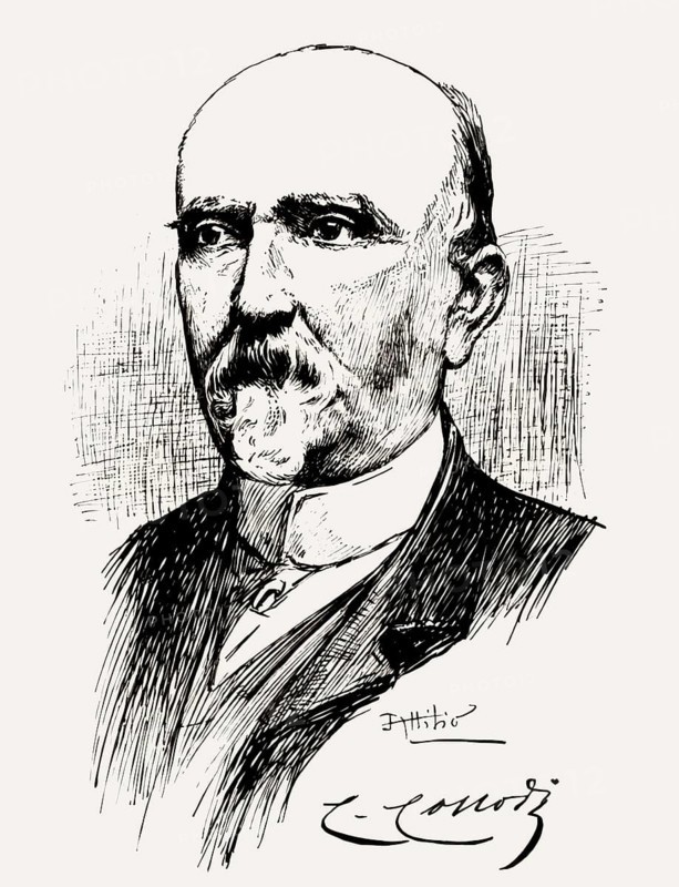 Carlo Lorenzini, 1826 – 1890, better known by the pen name Carlo Collodi, Italian author, humourist, and journalist, known for his fairy tale novel The Adventures of Pinocchio, digitally optimized