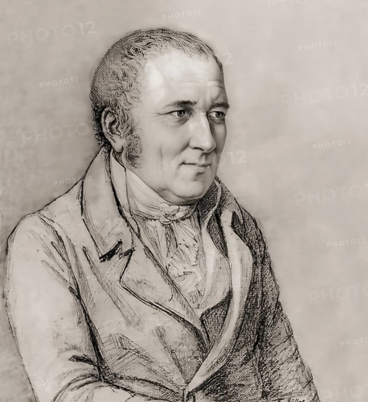 Johann Peter Hebel, 1760 - 1826, German poet, Protestant theologian and educator, Alemannic dialect poet, digitally optimized