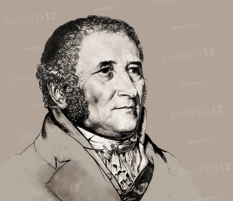 Johann Peter Hebel, 1760 - 1826, German poet, Protestant theologian and educator, Alemannic dialect poet, digitally optimized