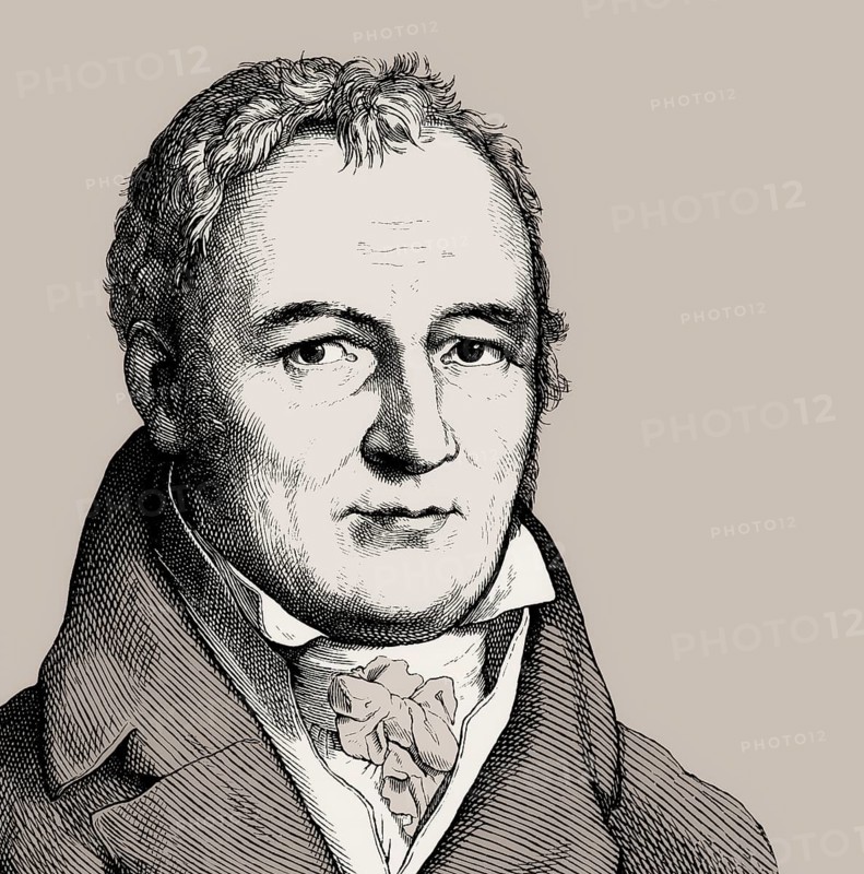 Johann Peter Hebel, 1760 - 1826, German poet, Protestant theologian and educator, Alemannic dialect poet, digitally optimized