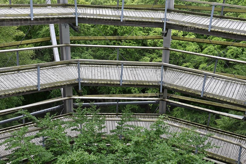Treetop Trail on Rügen, Natural Heritage Center, Mechlenburg-Vorpommern, Germany