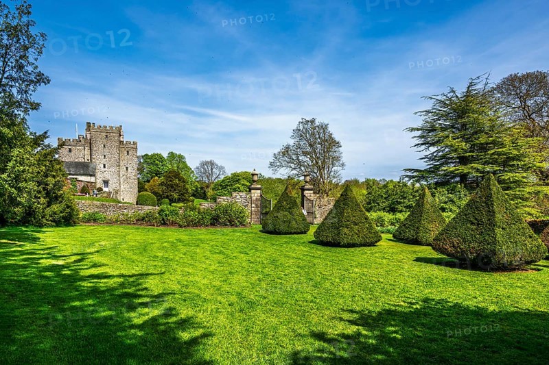 Sizergh Castle and gardens, Helsington, Cumbria, England, United Kingdom