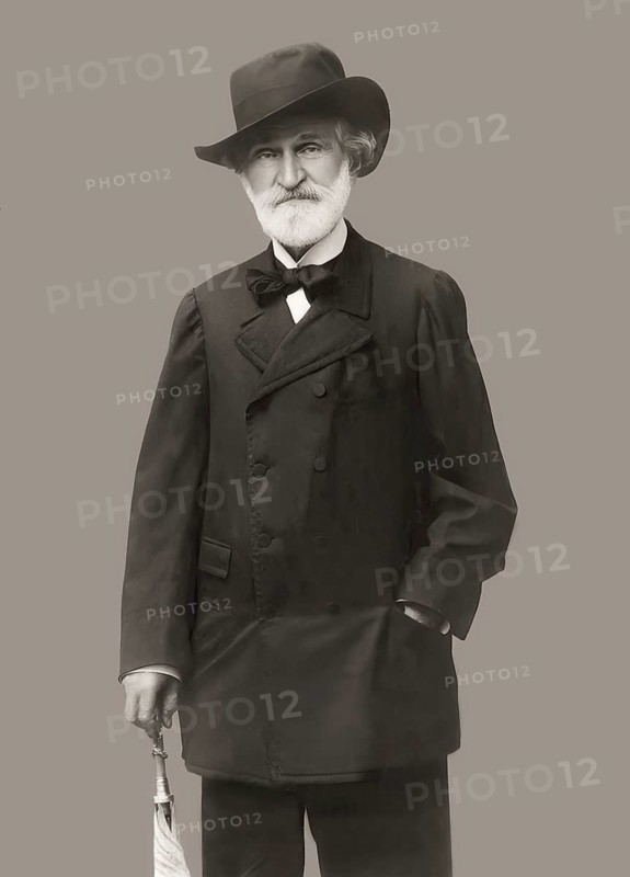 Giuseppe Fortunino Francesco Verdi, 1813 – 1901, Italian composer, digitally edited after a photograh of Tempesti