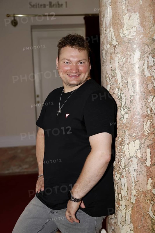 Christian Jährig, winner of the 21st season of Deutschland sucht den Superstar at the show - Gemeinsam Bunt - das 6. Benefizkonzert on 14.07.2025 at the Theater des Westens in Berlin