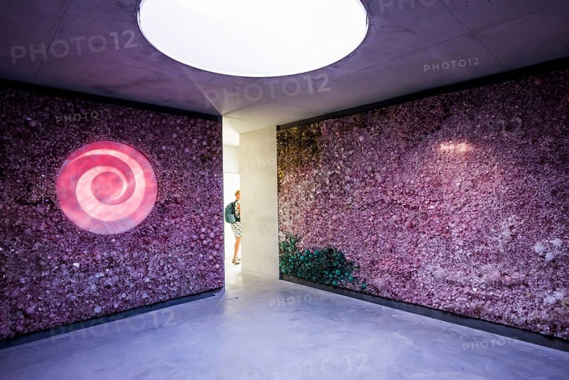 Meditation room with real crystals, artist Tia-Thuy Nguyen, Petit Portier, Monte Carlo, Cote d'Azur, Monaco