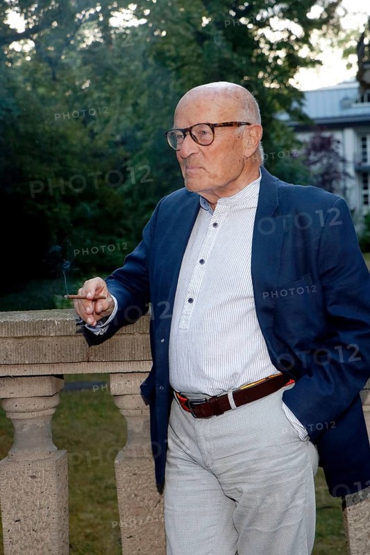 Volker Schlöndorff at the Cocktail Prolongé for the Semi-Final Round of Judging of the International Emmy® Awards 2025 in Berlin at the Schlosshotel Berlin on 07.07.2025
