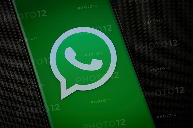 Dhaka, Bangladesh- 04 July 2025: The logo of the WhatsApp is displayed on a smartphone screen