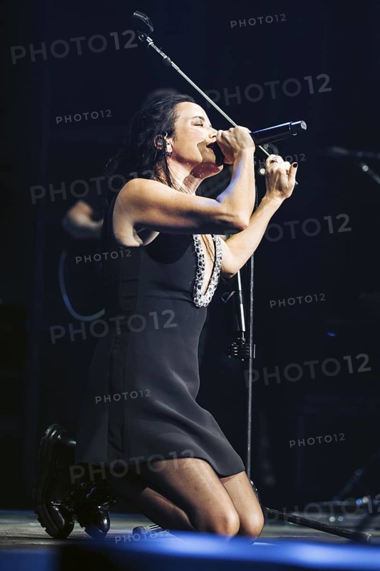 Andrea Corr, singer of The Corrs live at the Tollwood Festival in Munich on 26.06.2025