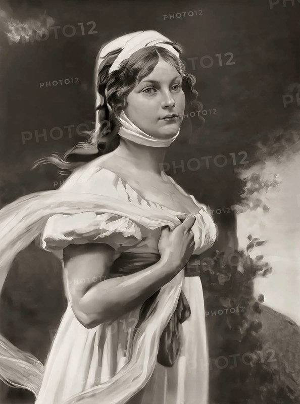 Louise of Mecklenburg-Strelitz, Luise Herzogin zu Mecklenburg - Strelitz, Luise Auguste Wilhelmine Amalie Herzogin zu Mecklenburg, Königin Luise, 1776 – 1810, Queen of Prussia as the wife of King Frederick William III, digitally edited after Arthur Kampf