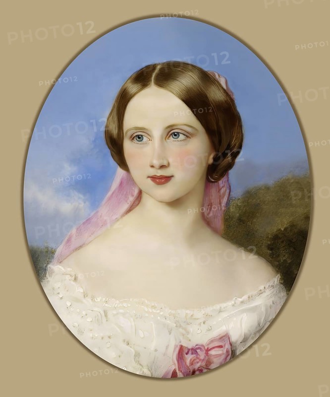 Louise of Mecklenburg-Strelitz, Luise Herzogin zu Mecklenburg - Strelitz, Luise Auguste Wilhelmine Amalie Herzogin zu Mecklenburg, Königin Luise, 1776 – 1810, Queen of Prussia, digitally edited after a painting by William Ross