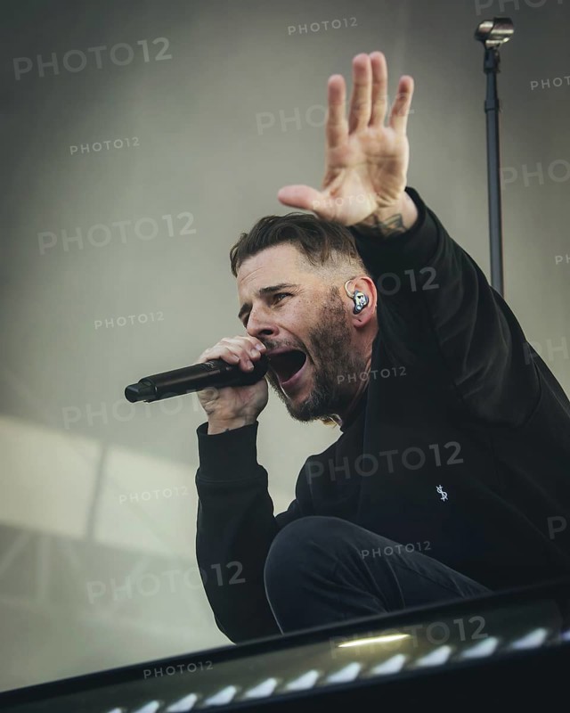 M. Shadows (Matthew Charles Sanders), singer of Avenged Sevenfold live at the Zitadelle Spandau in Berlin on 21/06/2025