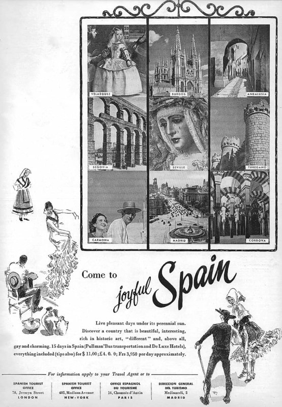 Advertising in Country Life magazine UK 1951