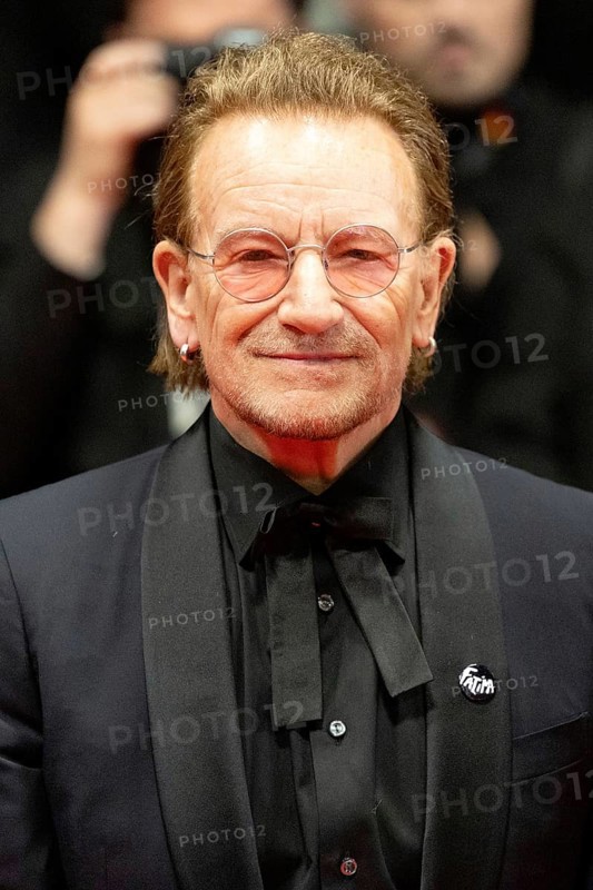 Cannes, France - 16.5.2024: Bono on the red carpet during the 78th Cannes International Film Festival. The 78th Cannes International Film Festival will take place from 13 to 24 May 2025