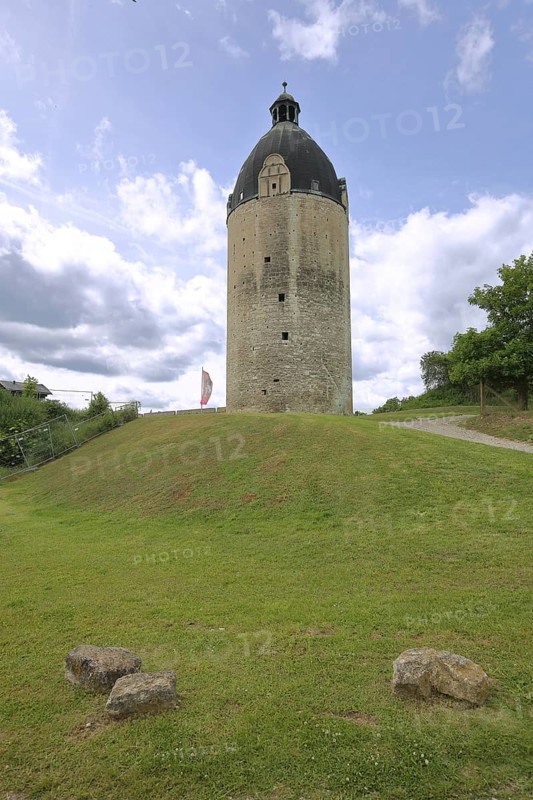 Dicker Wilhelm, keep, tower, Neuenburg Castle, Freyburg, Romanesque Road, Saxony-Anhalt, Germany