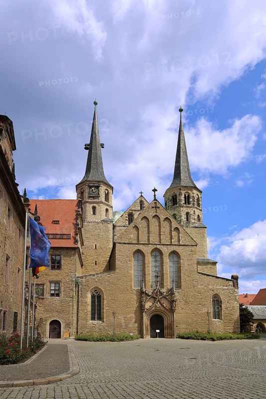 Romanesque Cathedral of St John and St Lawrence, landmark, Merseburg, Romanesque Road, Saxony-Anhalt, Germany