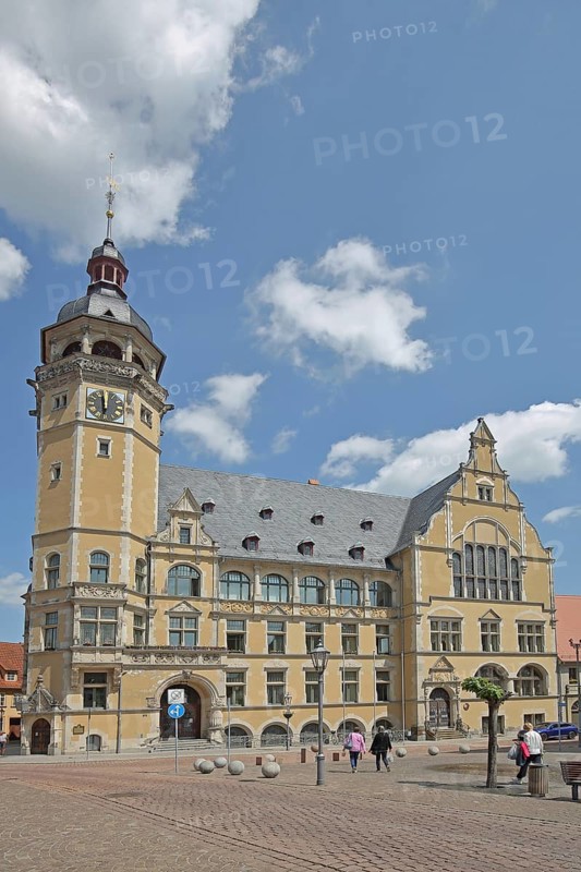 Baroque town hall, Köthen, Saxony-Anhalt, Germany