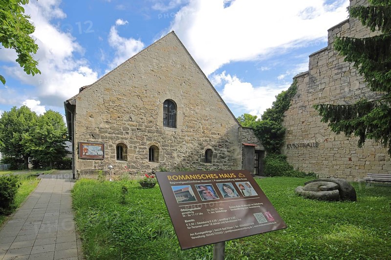 Romanesque House, Bad Kösen, Saale, Naumburg, Romanesque Road, Saxony-Anhalt, Germany