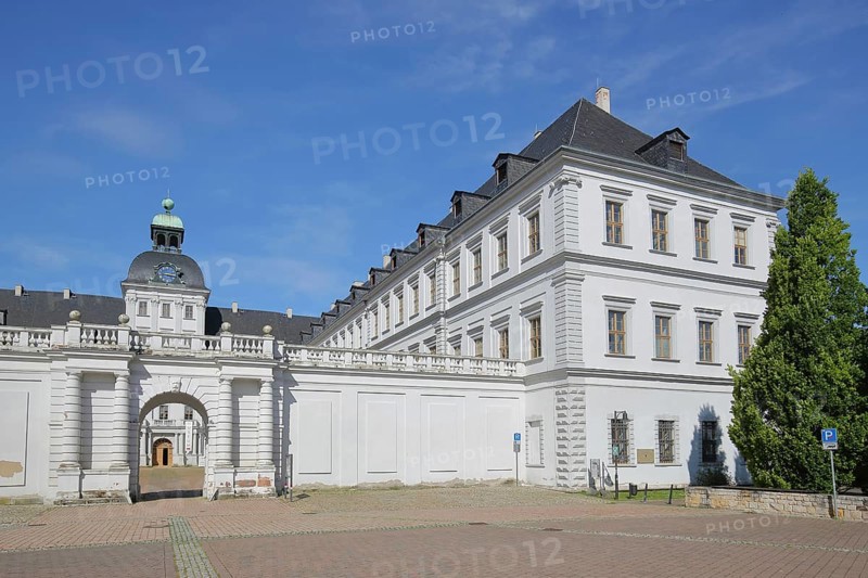 Baroque Neu-Augustusburg Castle, Weißenfels, Saxony-Anhalt, Germany
