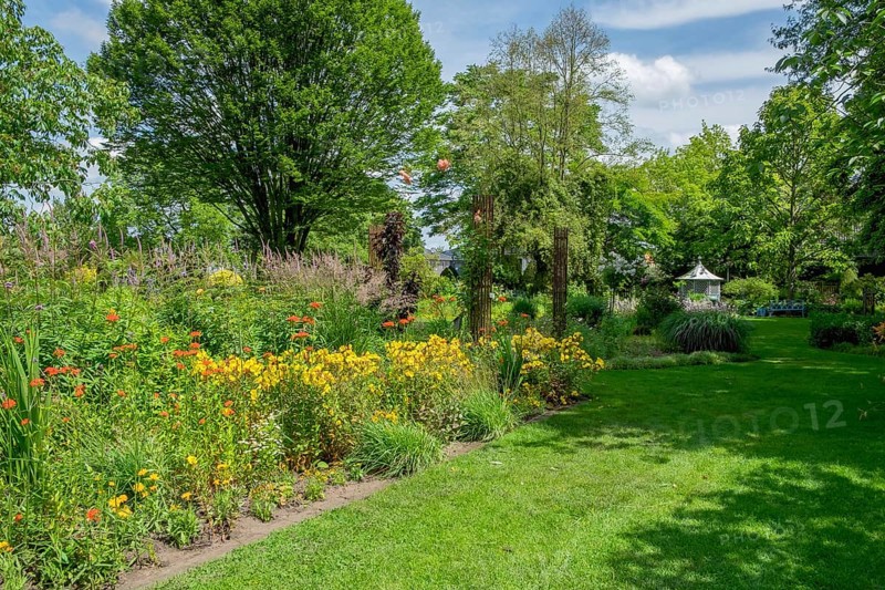 District educational garden, Burgsteinfurt, Münsterland, North Rhine-Westphalia, Germany