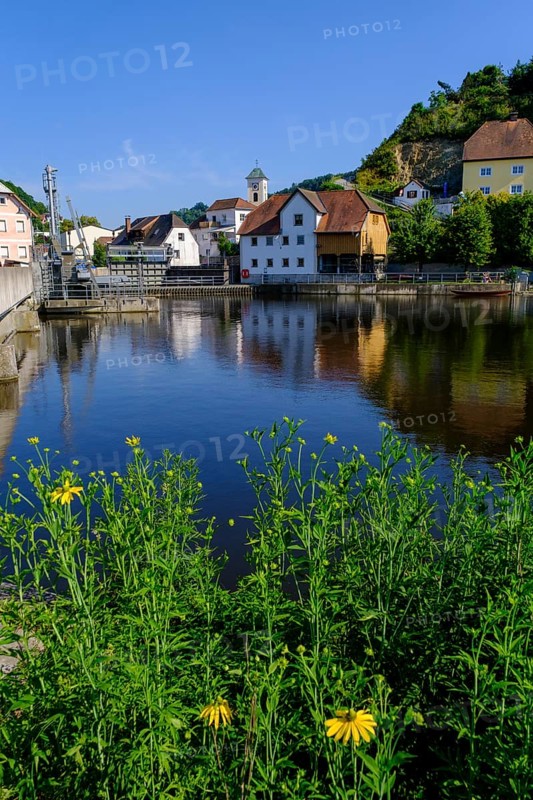 Hals an der Ilz, Ilzschleifen, near Passau, Lower Bavaria, Bavaria, Germany