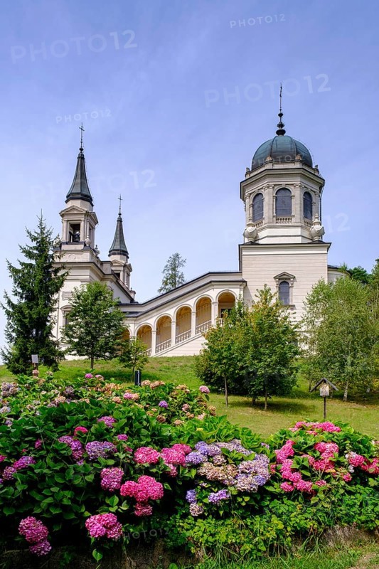 Sanctuary, Santuario della Madonna di Pinè, Montagnaga, Val di Pine, Alta Valsugana e Bersntol, Trentino, Italy