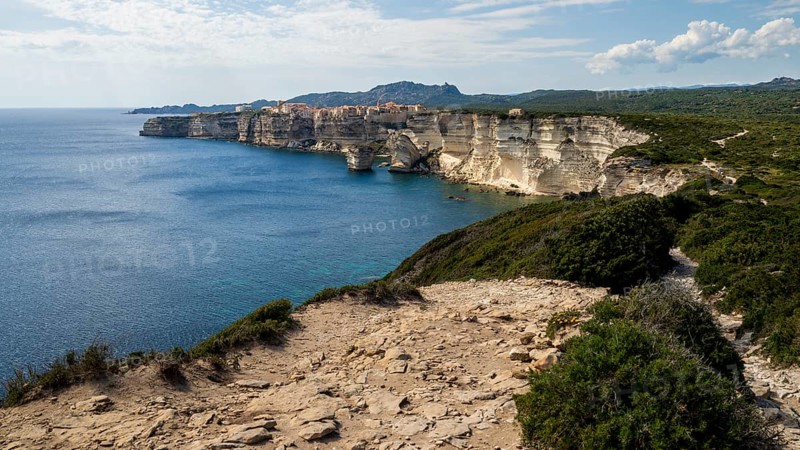 Cliffs, Bonifacio, Corsica, France