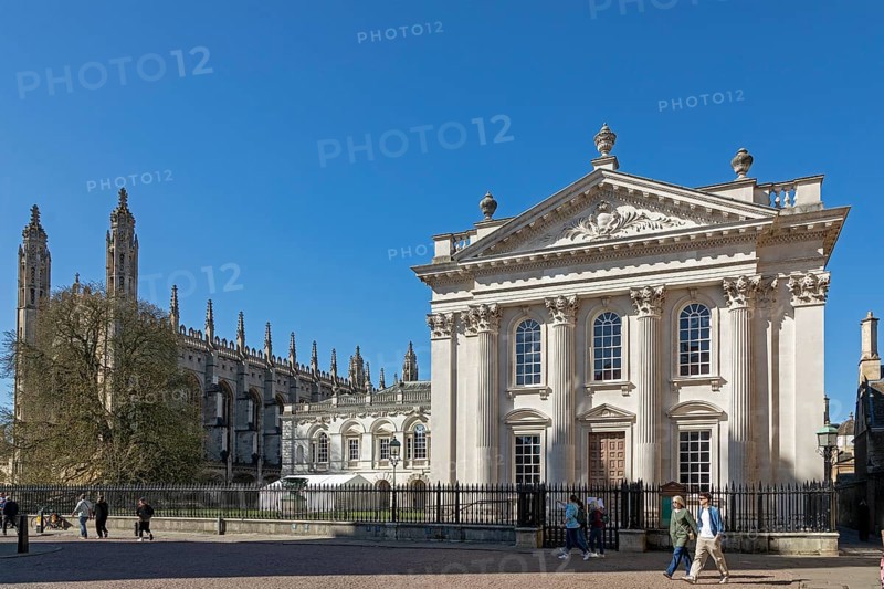 King's College Chapel, Senate House, King's Parade, Cambridge, England, Great Britain