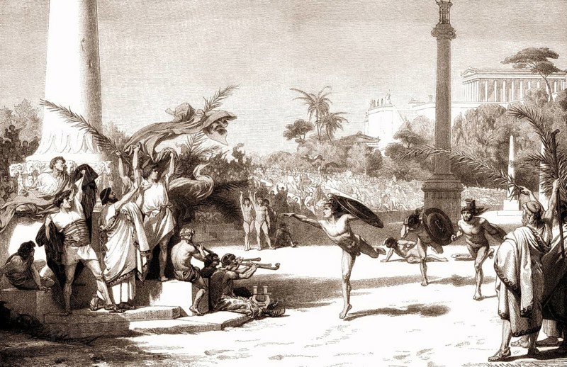 The Olympic Games in ancient Greece