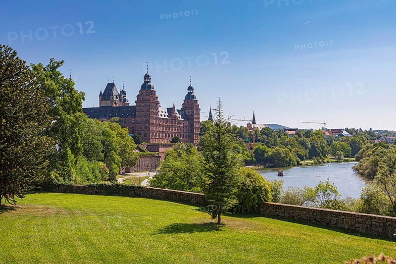 Johannisburg Castle in Aschaffenburg, Bavaria, Germany