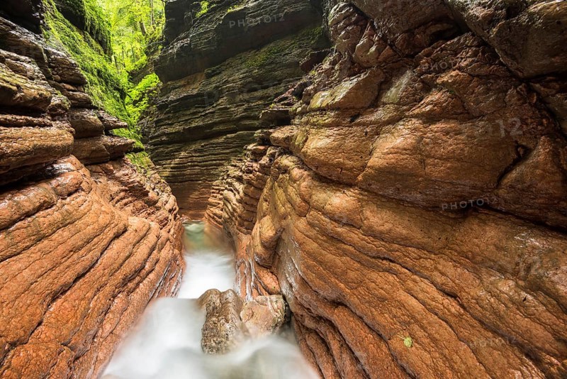 Tauglbach, Tauglbachklamm, Hallein District, Salzburg, Austria