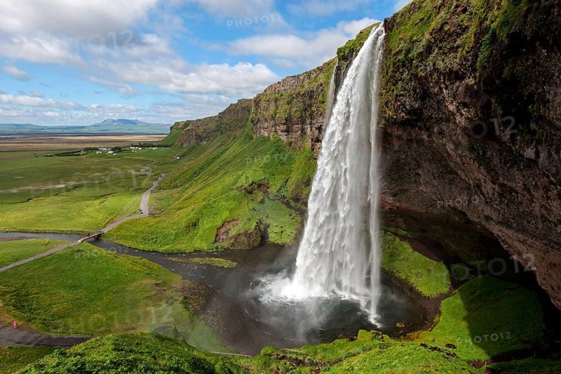 Seljalandsfoss waterfall, Iceland