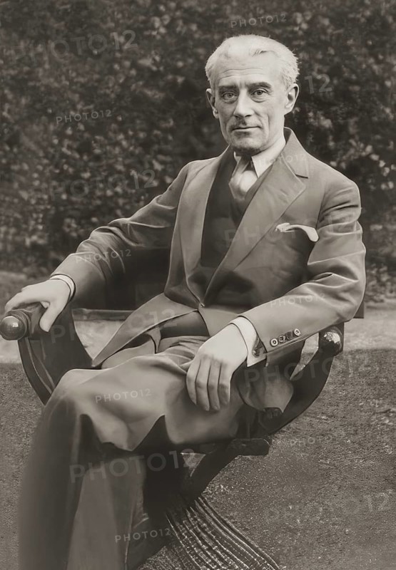 Joseph Maurice Ravel, 1875 – 1937, French composer, pianist and conductor, leading musician in Impressionism, 1932, digitally edited
