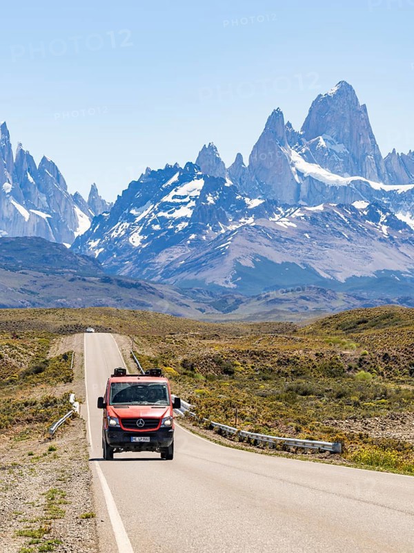 4x4 Campervan, Fitz Roy, El Chalten, Santa Cruz, Argentina