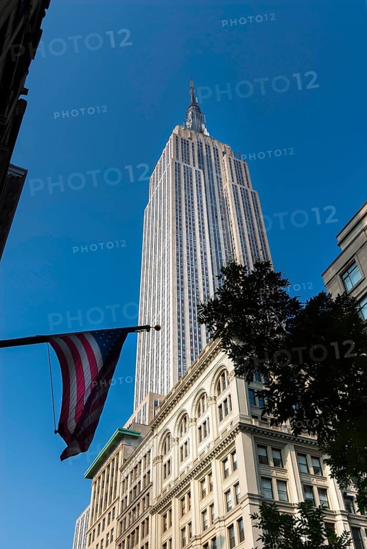 Empire state building, architecture, skyscraper, Manhattan, New York City, USA