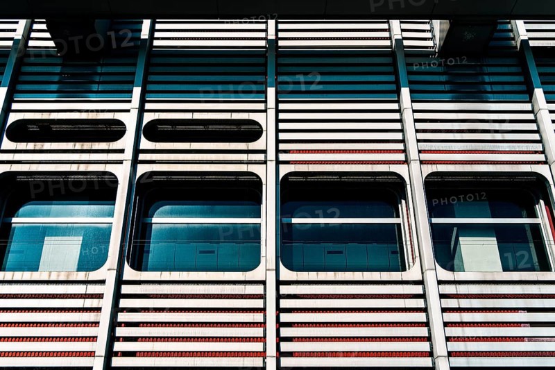 Detail photo ICC, vacant International Congress Centre in Berlin Charlottenburg, Germany